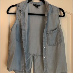 Denim vest